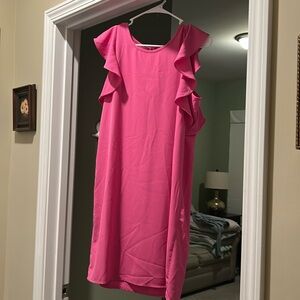 Elegant Pink Women's Dress
